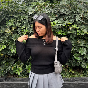 Off Shoulder de hilo